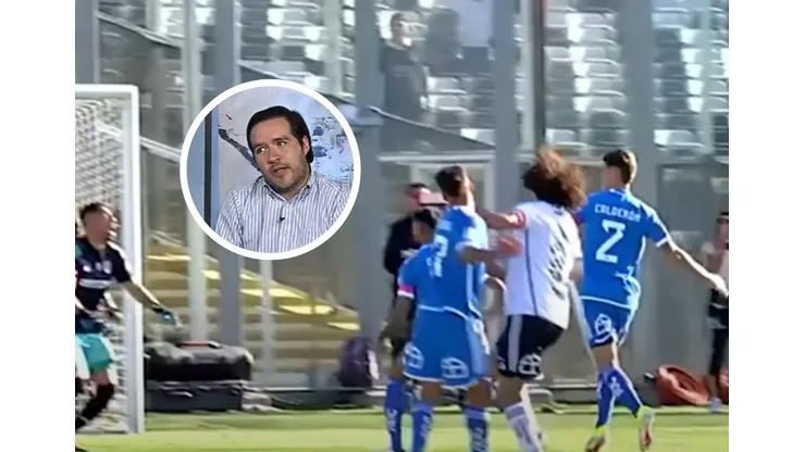 Cristiáan Camaño y su enojo por el arbitraje del Superclásico.