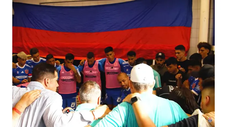 La potente arenga de Marcelo Díaz antes del Superclásico.