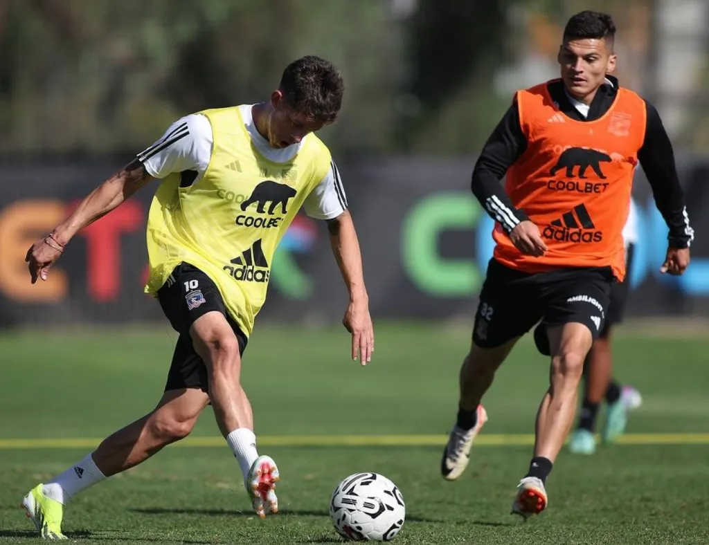Pablo Parra está entrenando en Colo Colo. (Foto: Colo Colo)