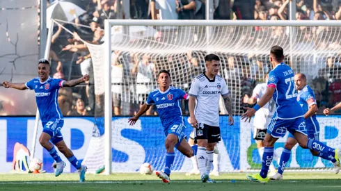 Universidad de Chile venció a Colo Colo en el Superclásico y César Vaccia lo festejó.