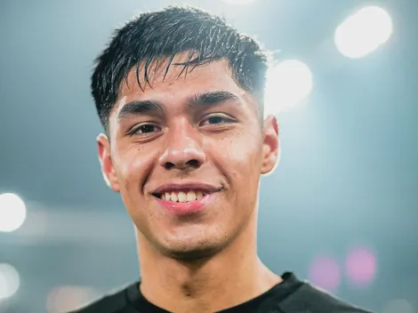 Darío Osorio festeja triunfo de la U en el Superclásico