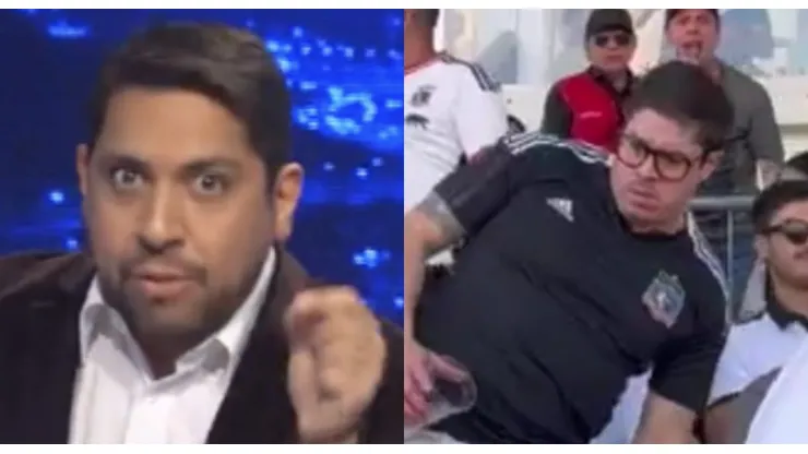 Herrera se mostró furioso por la situación que se vivió en el Monumental.