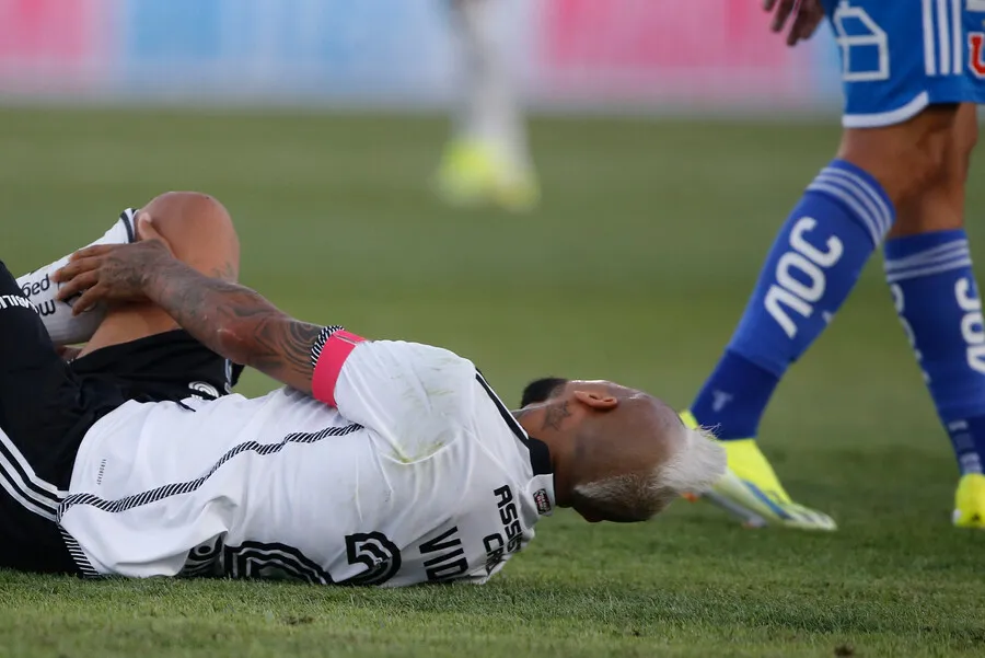 El King no hizo un buen partido ante Universidad de Chile. | Foto: Photosport
