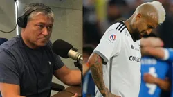 Al ex seleccionado chileno no le gustó el partido de Colo Colo.