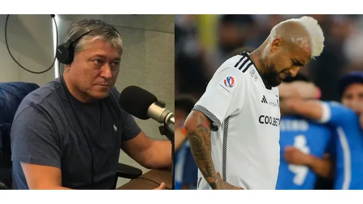 Al ex seleccionado chileno no le gustó el partido de Colo Colo.