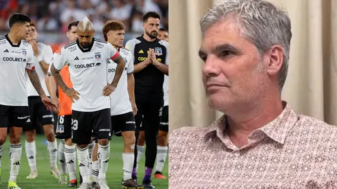Juan Cristóbal Guarello criticó la performance de Colo Colo ante la Universidad de Chile. (Foto: Photosport)