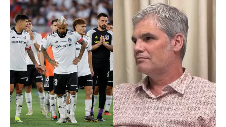Juan Cristóbal Guarello criticó la performance de Colo Colo ante la Universidad de Chile. (Foto: Photosport)