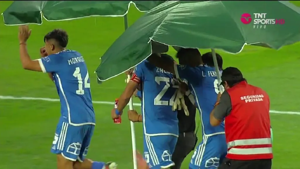 Morales provocó al público del Estadio Monumental. | Foto: TNT