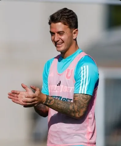 Calderón será titular ante Colo Colo (Prensa UCH)