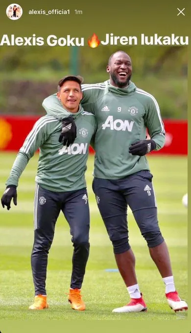 Alexis y Lukaku, como Gokú y Jiren