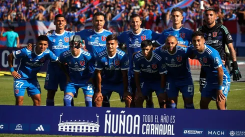 La formación de la U para enfrentar a Colo Colo