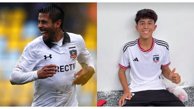 El ex volante albo tiene a su hijo jugando en las divisiones inferiores de Colo Colo.
