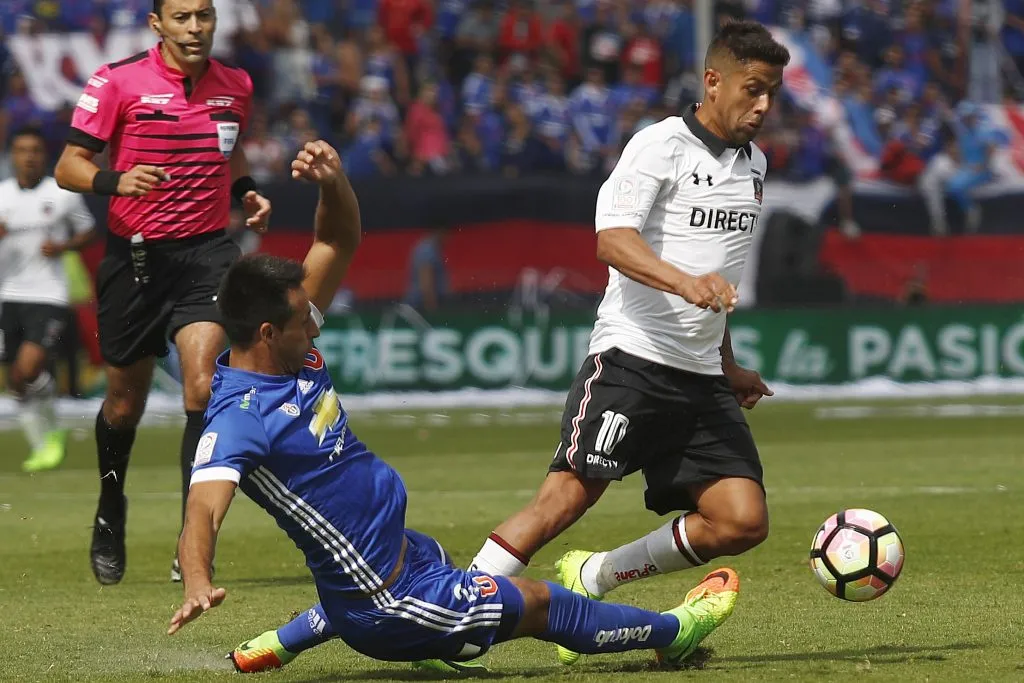 Ramón Fernández enfrentando a la Universidad de Chile | FOTO: Felipe Zanca/Photosport