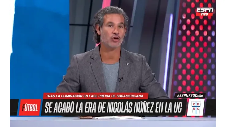 Dante Poli se refiere al despido de Nicolás Núñez en la UC: (Foto: ESPN)