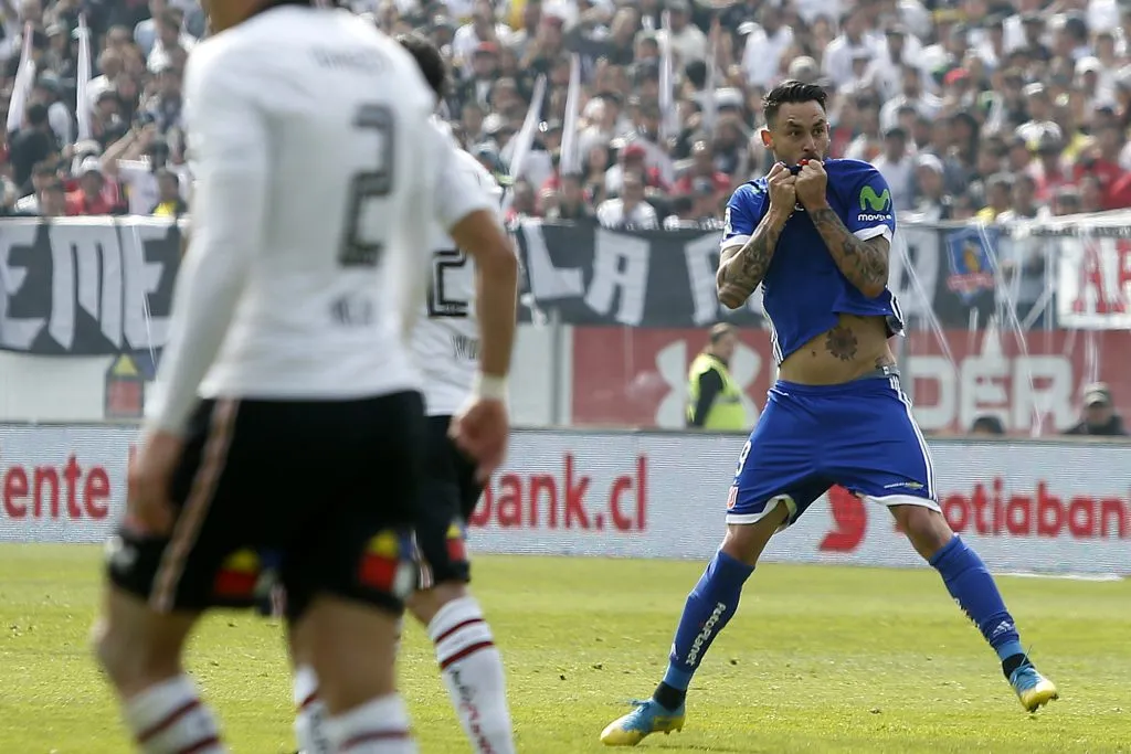 Mauricio Pinilla piensa que Colo Colo tiene la presión en el Superclásico. (Foto: Photosport)