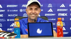 Gustavo Álvarez no habló de Arturo Vidal en la previa del Superclásico.