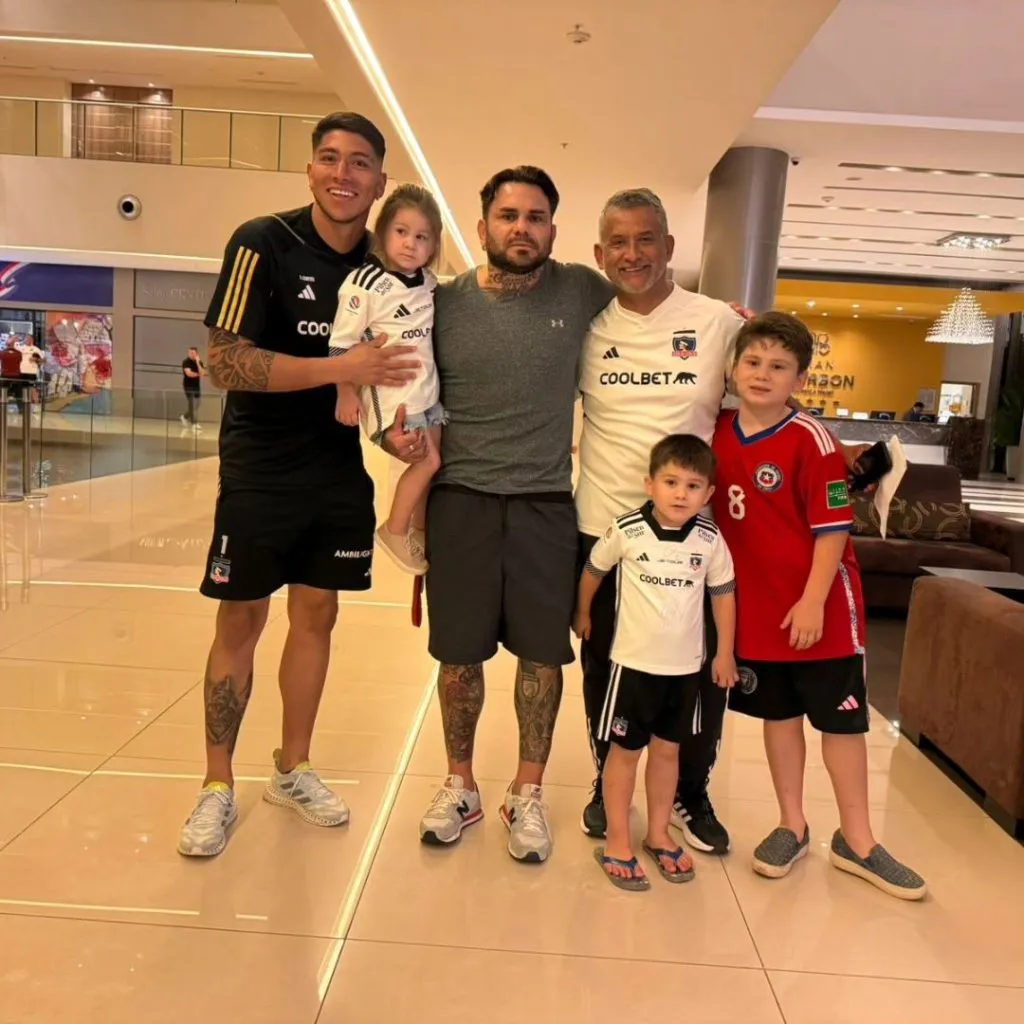 Torito Bogado compartió con Brayán Cortés.