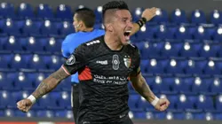 Palestino hace la primera parte de la tarea ante Nacional de Paraguay. (Foto: PalestinoSADP)