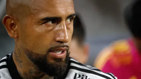 Arturo Vidal llegaría con lo justo al Superclásico del domingo. (Foto: Jonnathan Oyarzún/Photosport)