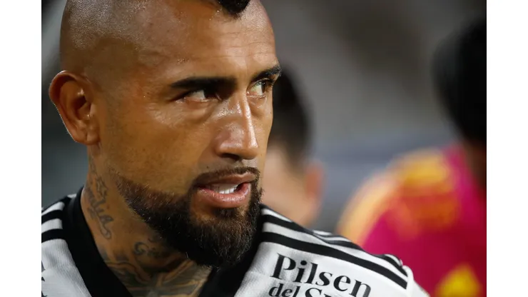 Arturo Vidal llegaría con lo justo al Superclásico del domingo. (Foto: Jonnathan Oyarzún/Photosport)