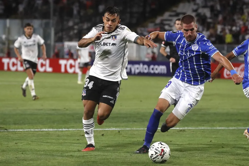 Vicente Pizarro será titular en Colo Colo ante Sportivo Trinidense  (Foto: Photosport)