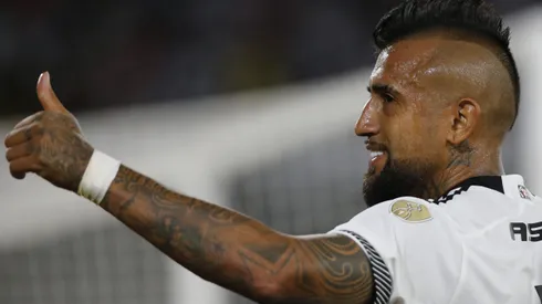 Arturo Vidal solo jugaría uno de los dos partidos de Colo Colo esta semana. (Foto: Dragomir Yankovic/Photosport)