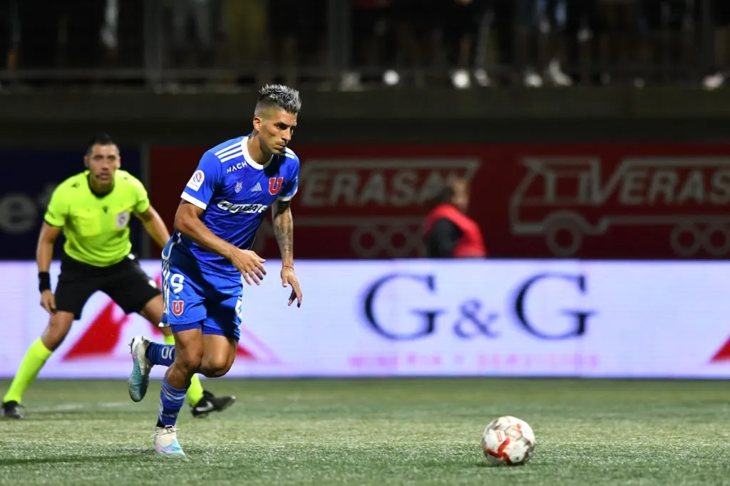 Leandro Fernández fue la gran figura de la U en el triunfo de los azules ante Deportes Copiapó