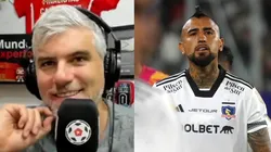 El comunicador le pidió calma a Vidal de cara al futuro.