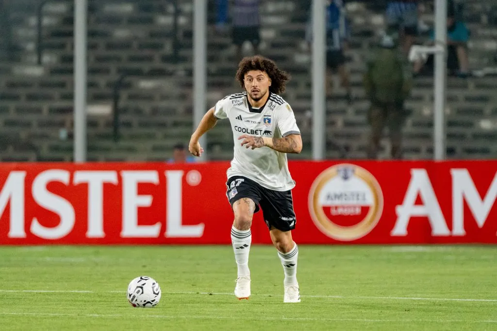 Maximiliano Falcón es una de las figuras del Colo Colo 2024. (Foto: Guillermo Salazar)