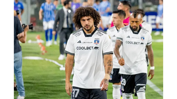 Maximiliano Falcón se refirió al duro castigo que recibió Colo Colo. (Foto: Guillermo Salazar)