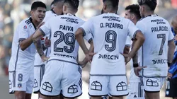 Esteban Pavez sacó a relucir su jineta tras el triunfo de Colo Colo sobre Huachipato. (Foto: Andrés Pina/Photosport)