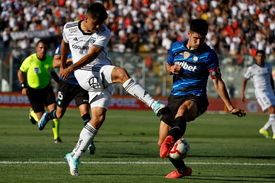 Pizarro no sabe de goles en 2024. | Foto: Photosport