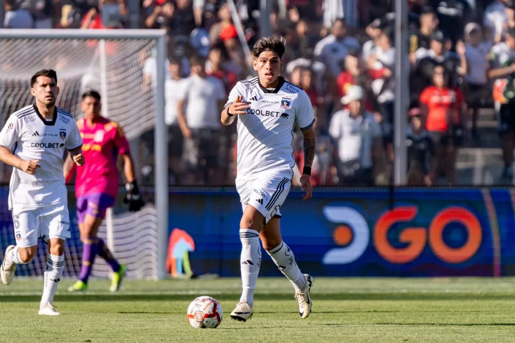 Carlos Palacios fue la gran figura en el triunfo de Colo Colo sobre Huachipato. (Foto: Guillermo Salazar)