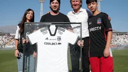Jaime Valdés fue homenajeado en el Estadio Monumental. (Foto: Colo Colo)