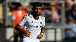 Wiemberg aconseja a Rojas tras difícil partido ante Godoy Cruz.