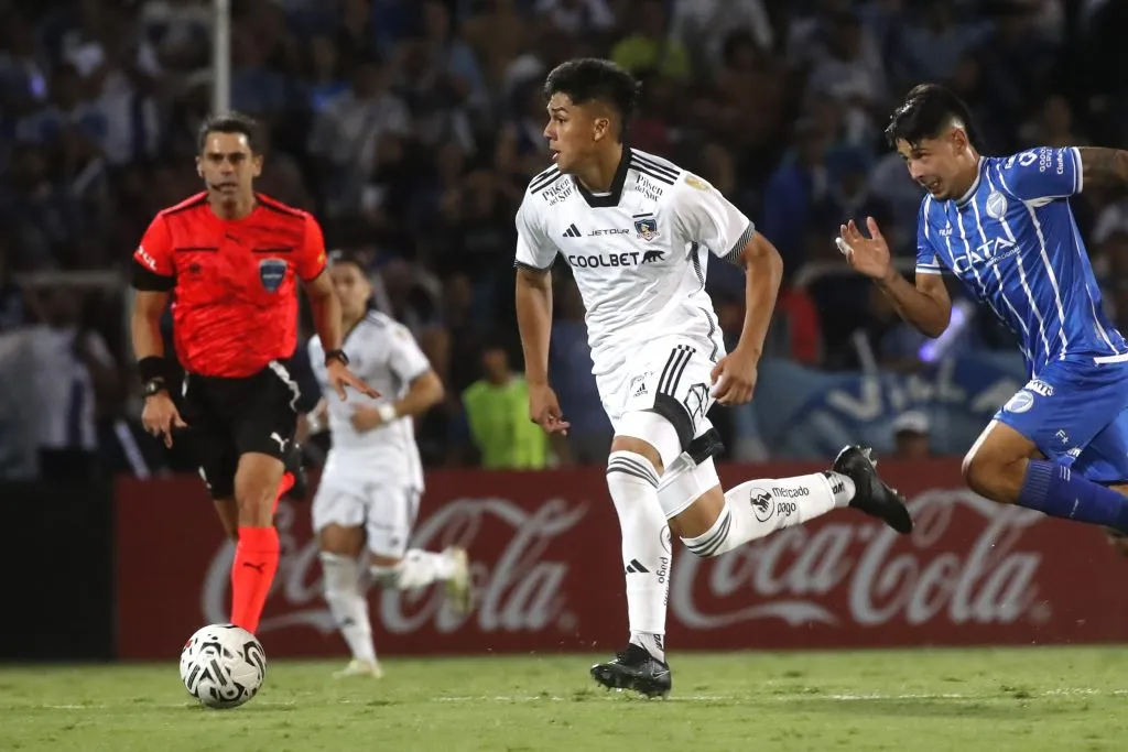 Damián Pizarro tiene un papel secundario en el inicio de la temporada 2024 en Colo Colo. (Foto: Photosport)