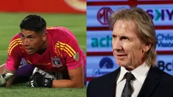 En Colo Colo se refieren al nivel de Brayan Cortés y mencionan a Ricardo Gareca (Foto: Photoport)