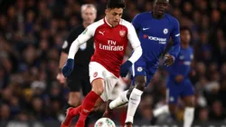 El chileno fue destacado por su rendimiento cuando jugaba en el Arsenal