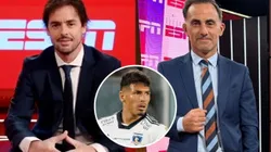 La dupla argentina se deshizo en elogios para el joven defensa de Colo Colo.