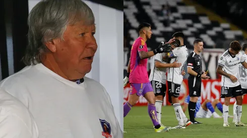 Leonel Herrera aplaude a Colo Colo. (Foto: Photosport)