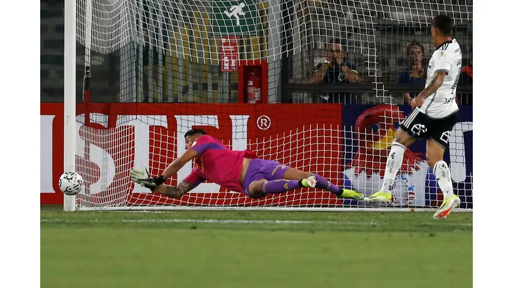 Brayan Cortés fue una de las figuras en la clasificación de Colo Colo. (Foto: Dragomir Yankovic/Photosport)