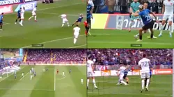 Piero Maza no sancionó mano penal de Marcelo Díaz, porque el mediocampista jugó el balón, rebotó y luego le dio en la mano. (Foto: Campeonato Chileno)