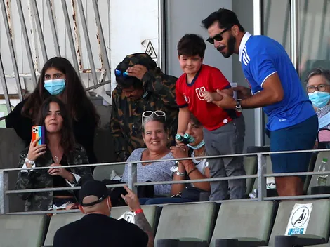 El notable gesto que emociona a Johnny Herrera y su hijo