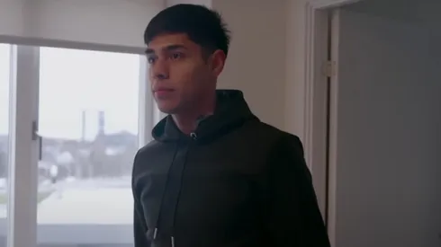 Osorio se reencontró con su familia en Dinamarca.