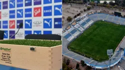 El pasto sintético en el nuevo estadio de la UC sigue dando que hablar.