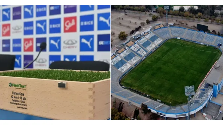 El pasto sintético en el nuevo estadio de la UC sigue dando que hablar.