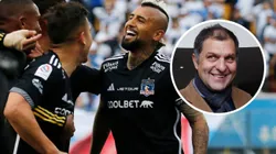 Aníbal Mosa ya conversó con los jugadores de Colo Colo. (Foto: Photosport)