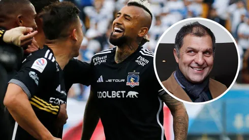 Aníbal Mosa ya conversó con los jugadores de Colo Colo. (Foto: Photosport)