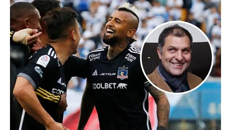 Aníbal Mosa ya conversó con los jugadores de Colo Colo. (Foto: Photosport)