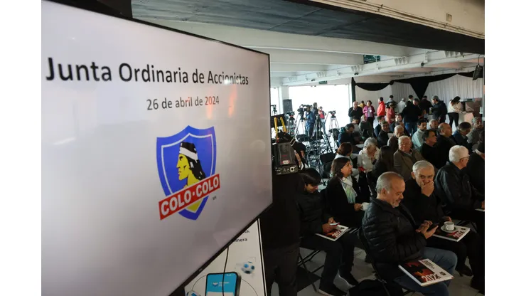 Este viernes 26 de abril de 2024 se llevó a cabo la Junta Ordinaria de Accionistas de Blanco y Negro. (Foto: Dragomir Yankovic/Photosport)